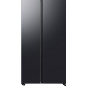 Samsung Series 6 SpaceMax RS70F65QEFEU Wifi Connected Total No Frost American Fridge Freezer - Black - E Rated